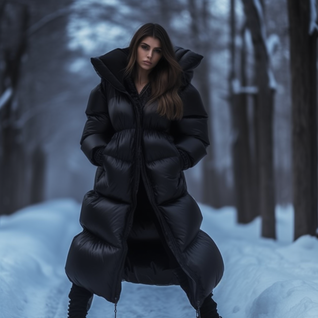 How Can I Match High Heels With A Puffer Jacket For A Winter Look?