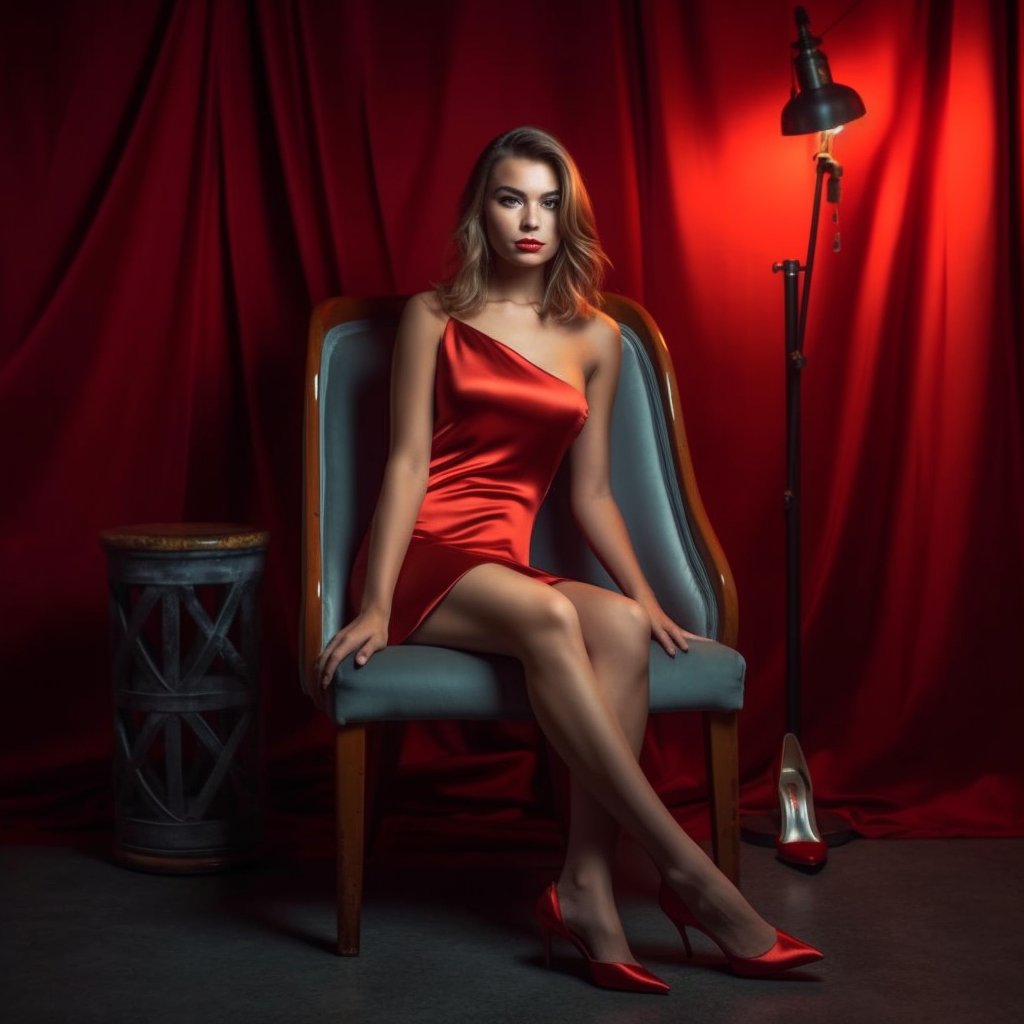 How To Match High Heels With A Satin Dress For A Sleek Look?