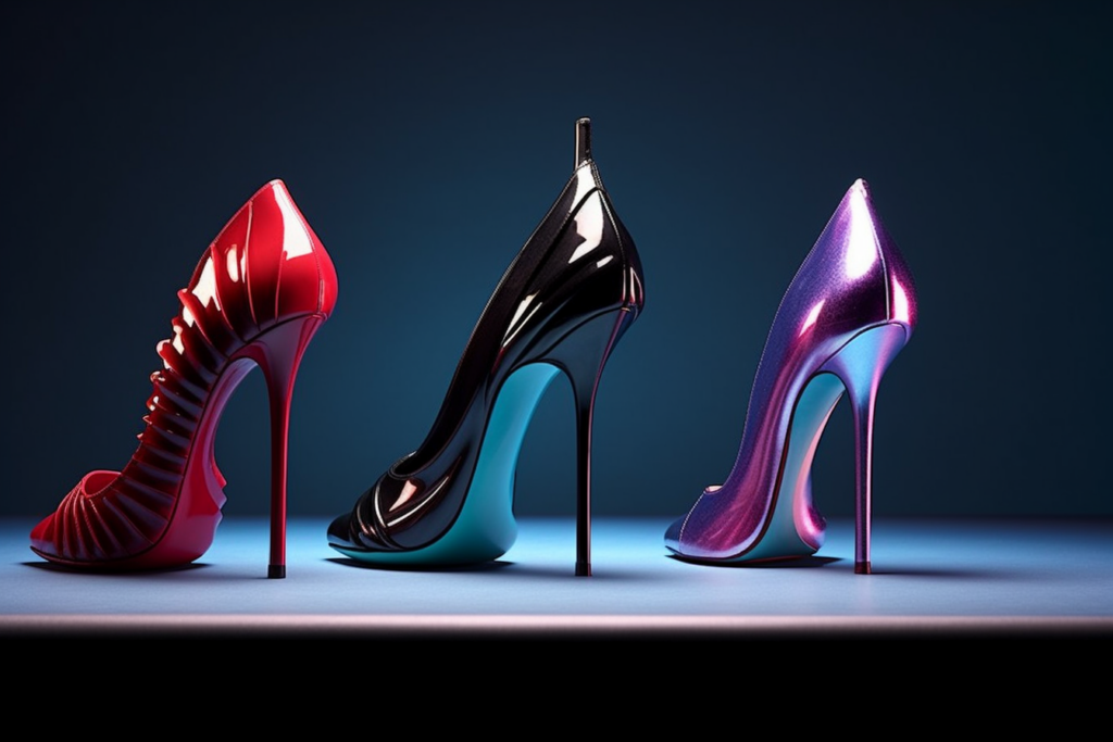 woman with high heels