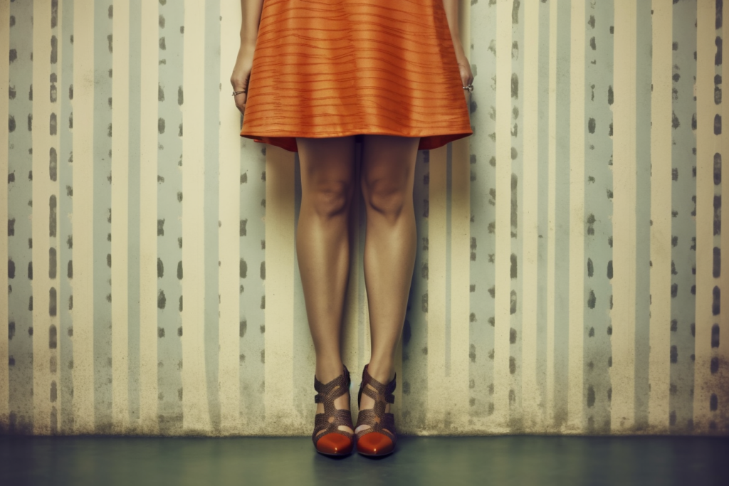 woman with high heels