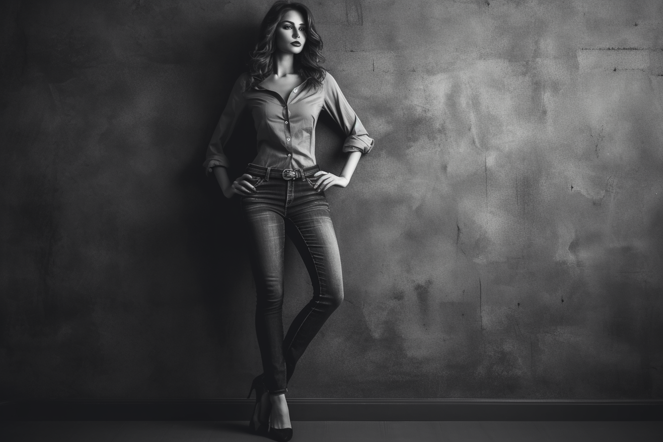 woman with high heels