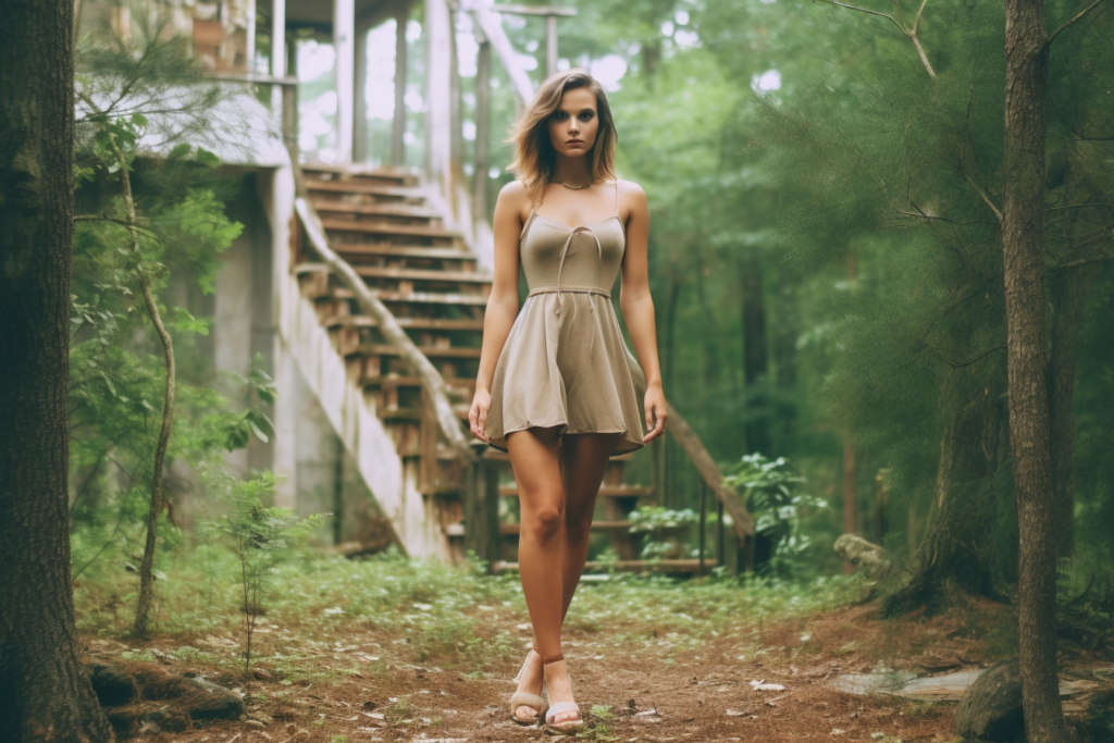 woman with high heels