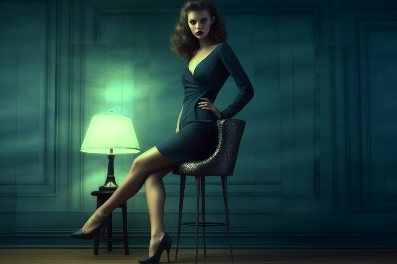 woman with high heels