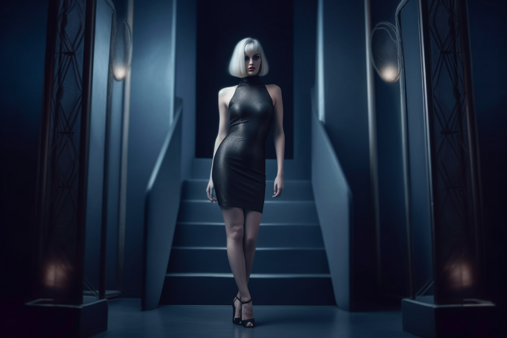 woman with high heels