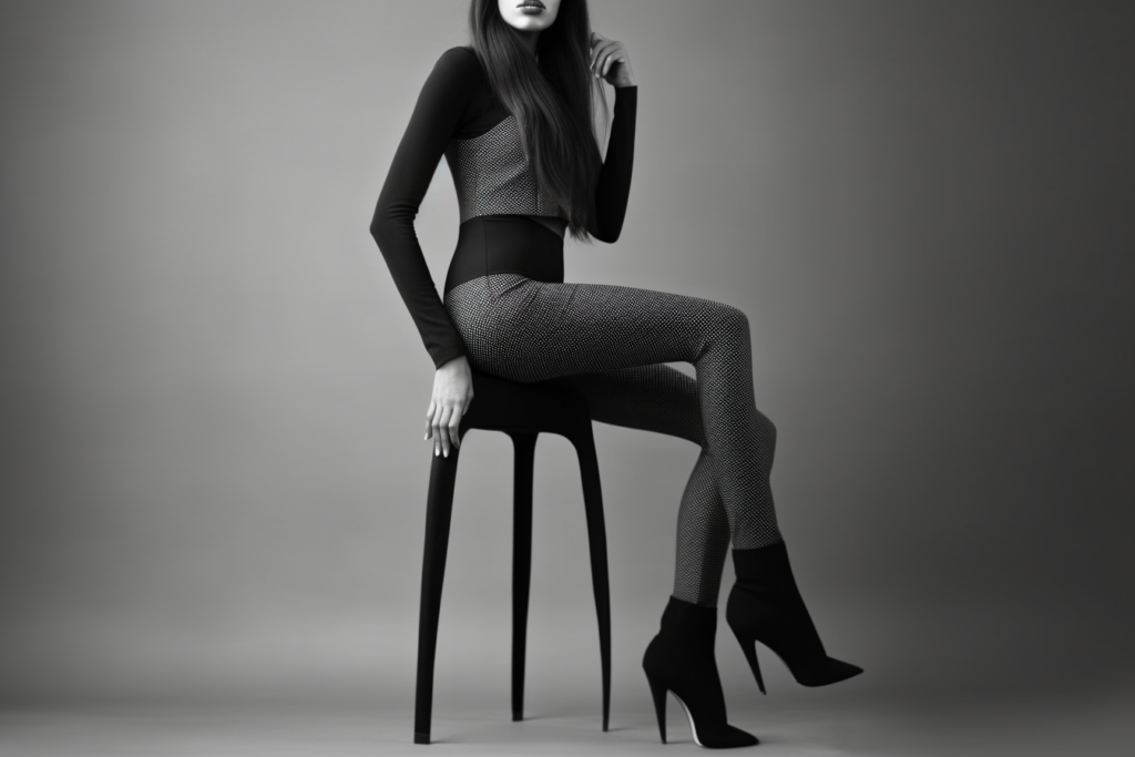 woman with high heels