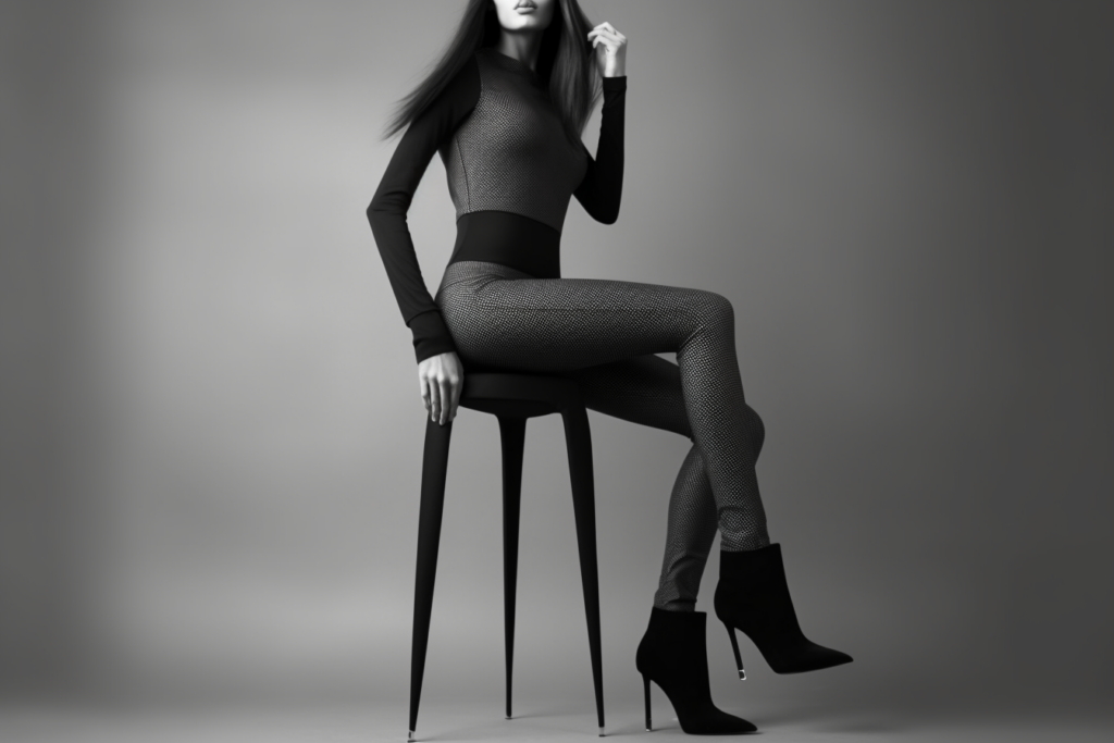 woman with high heels