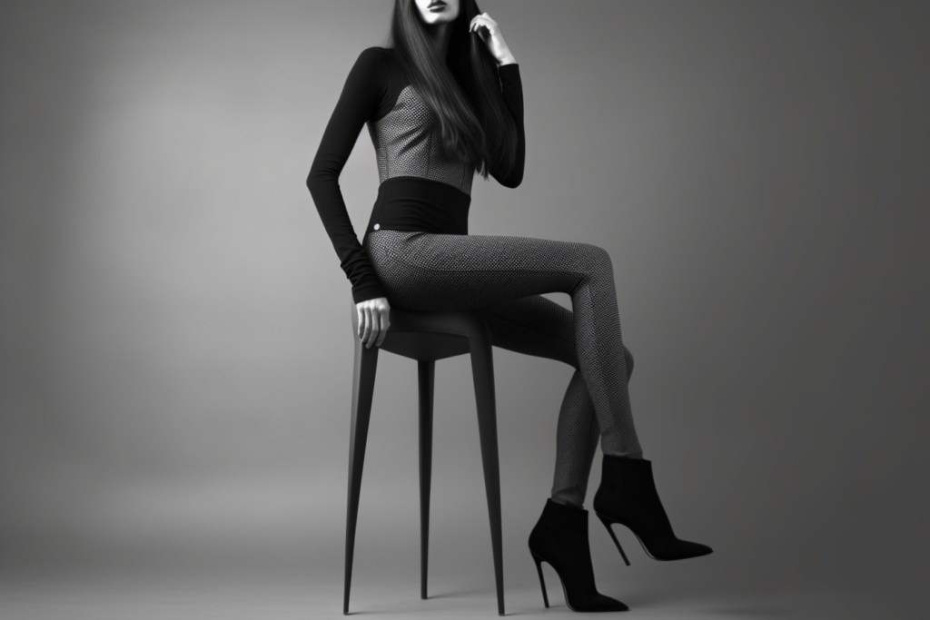 woman with high heels