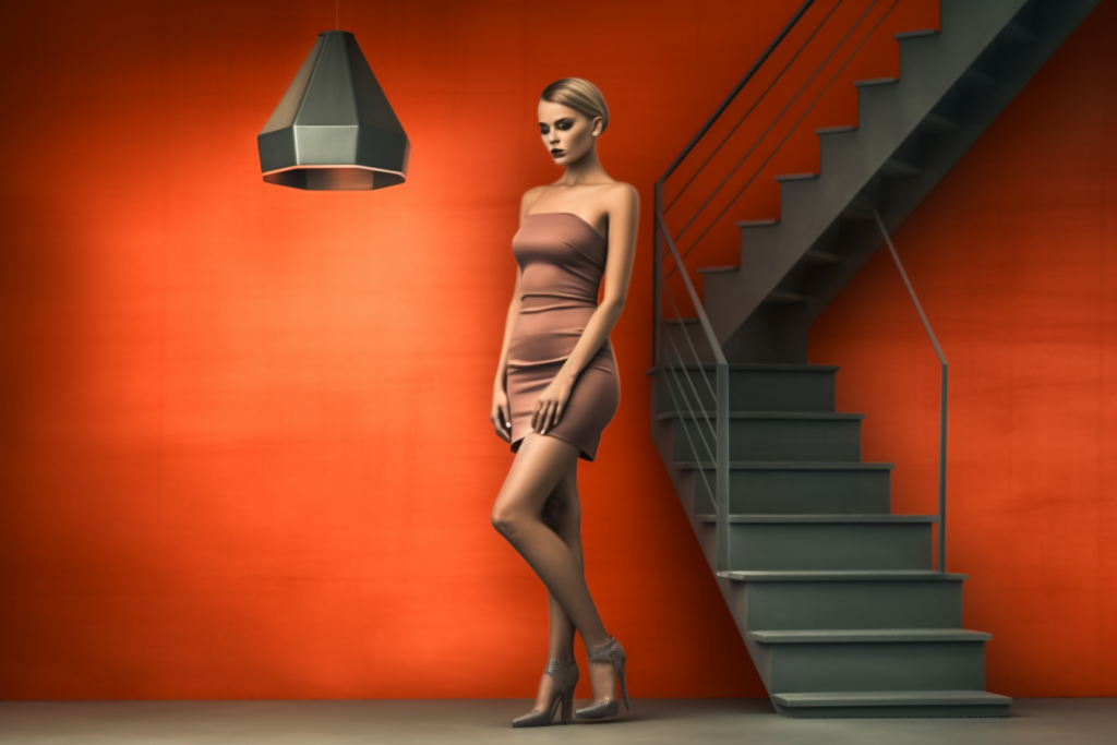 woman with high heels
