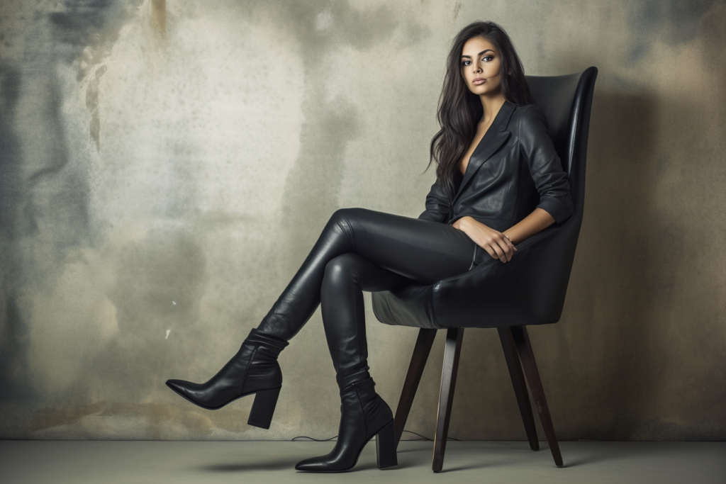 woman with high heels