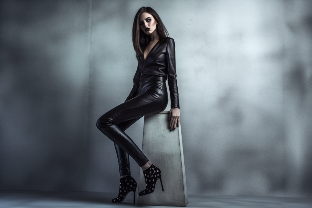 woman with high heels
