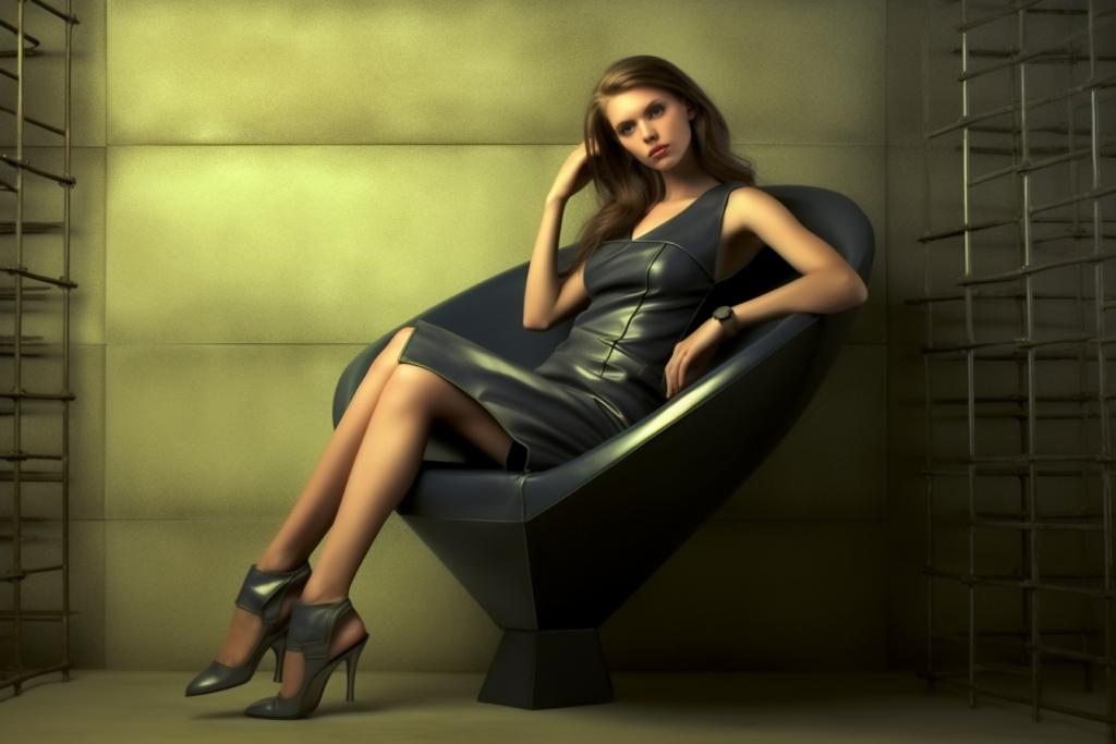 woman with high heels