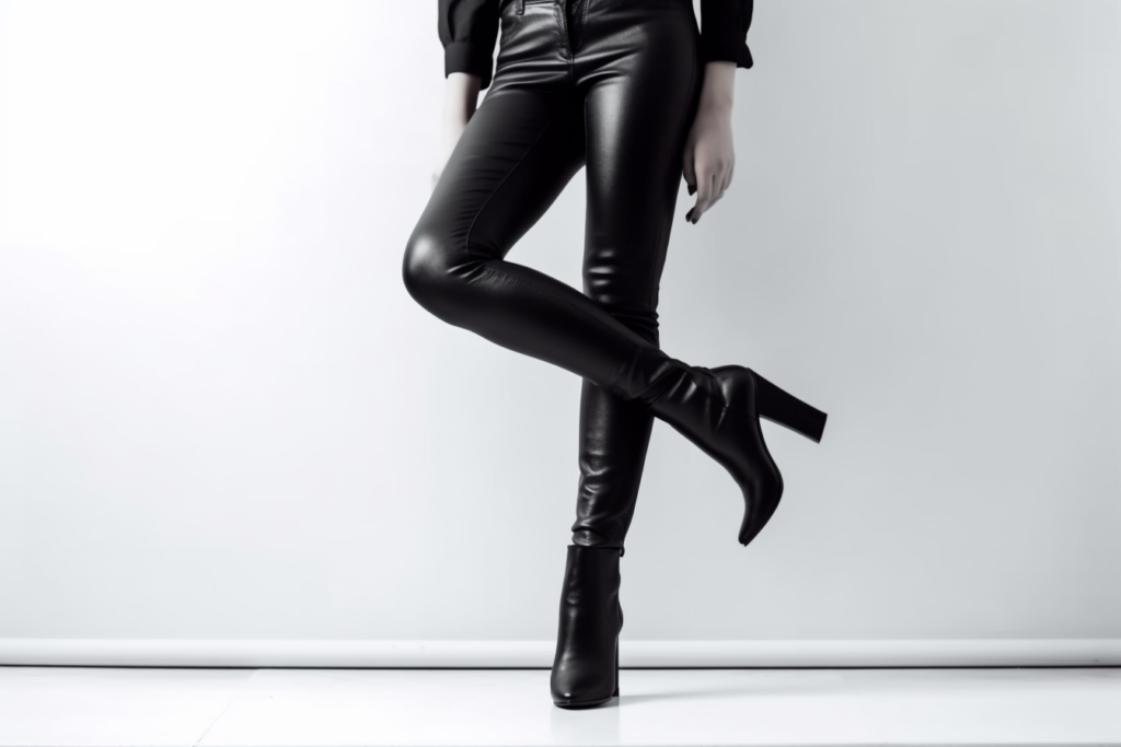 woman with high heels