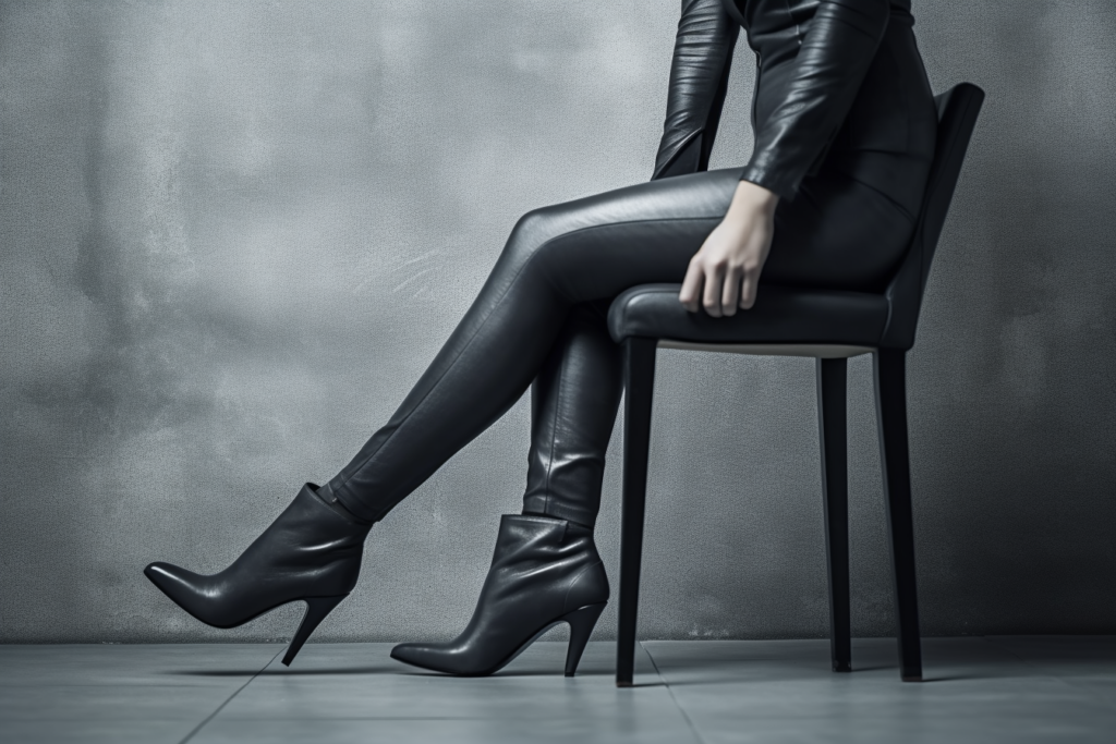 woman with high heels