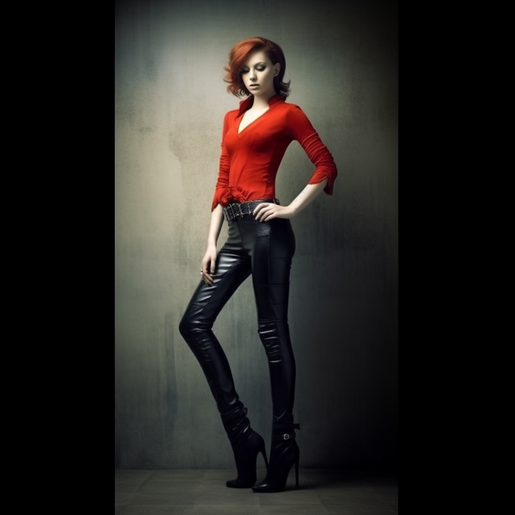 woman with high heels