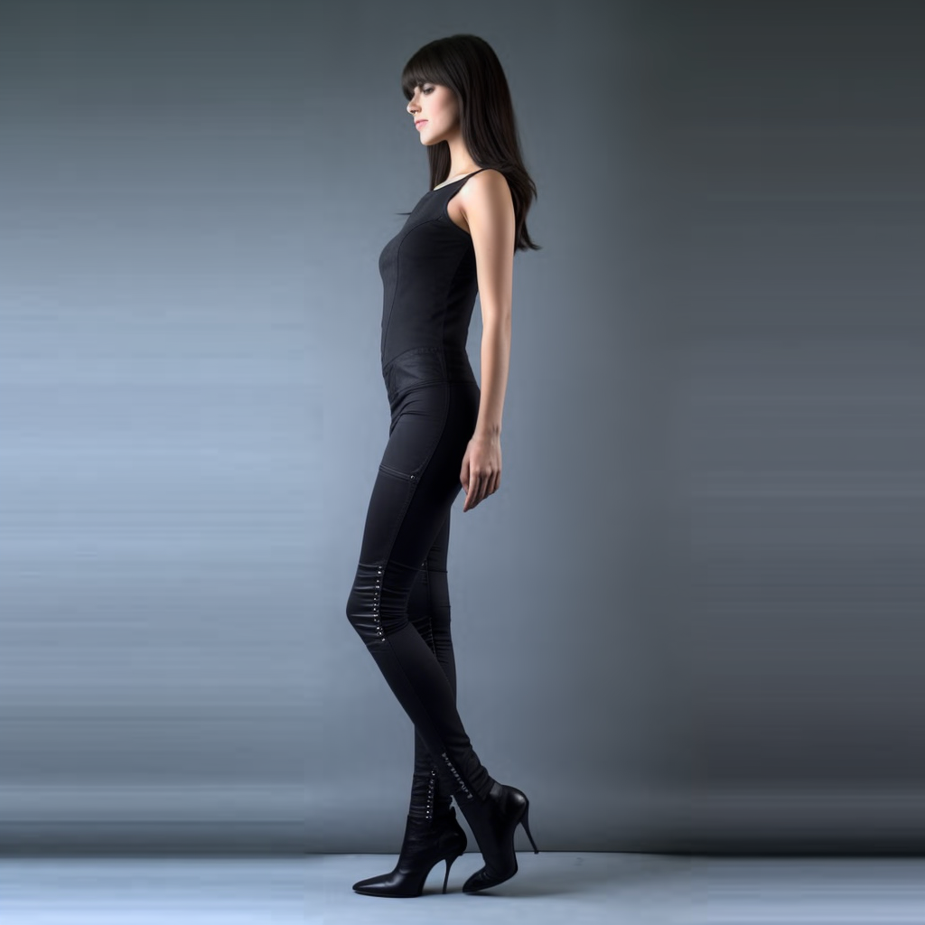 woman with high heels