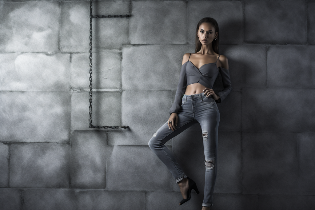 woman with high heels