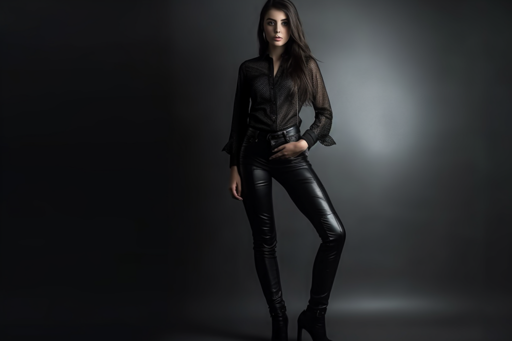 woman with high heels