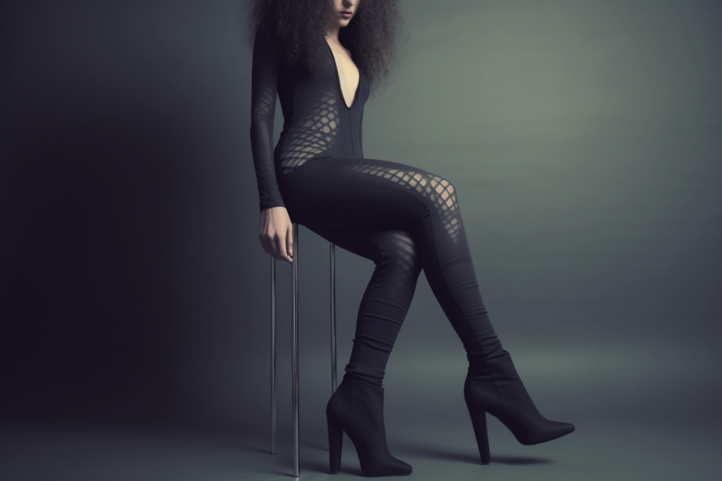 woman with high heels