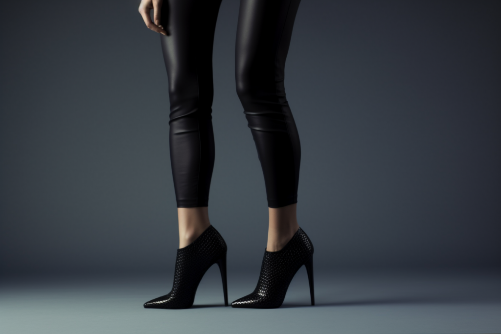 woman with high heels