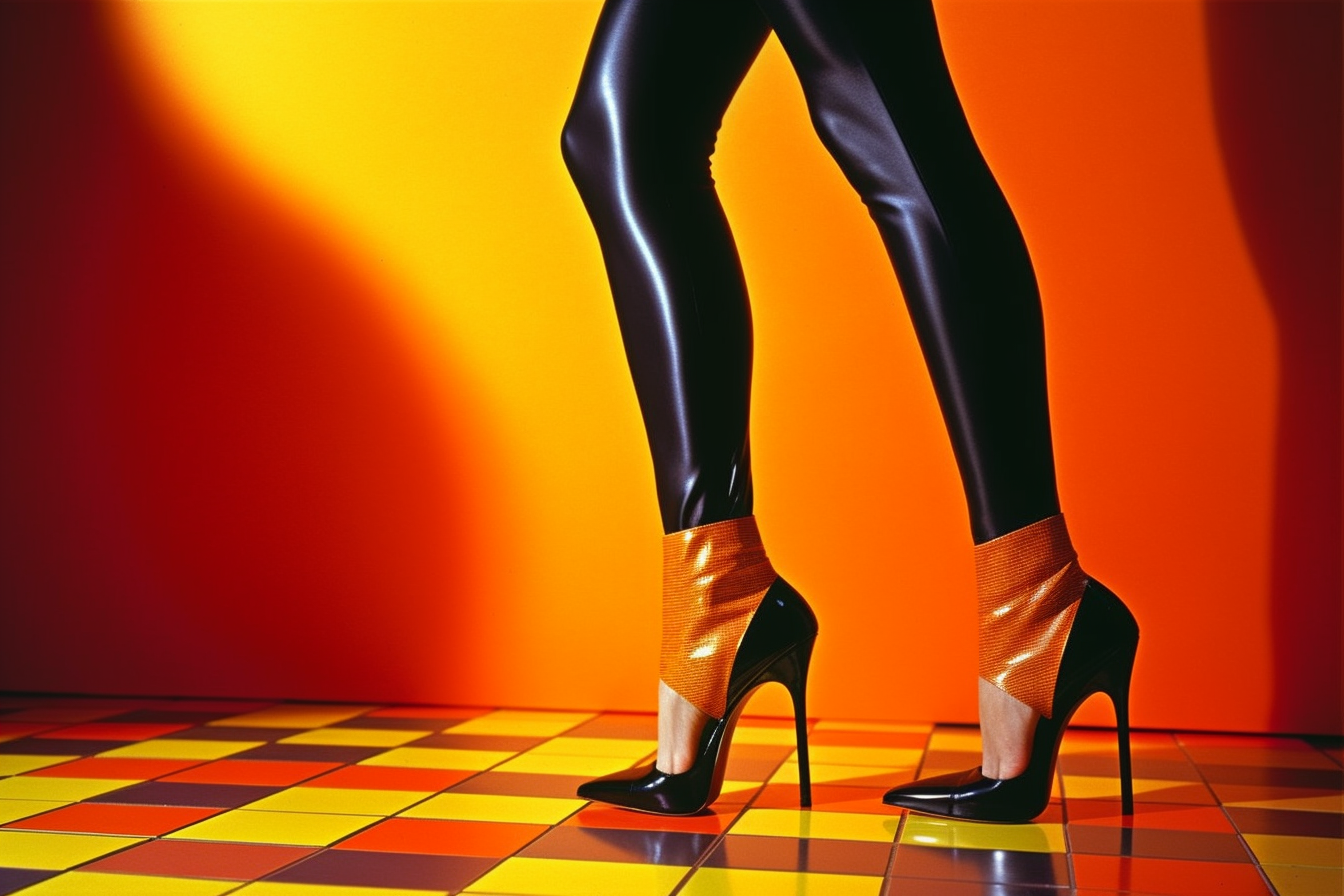 woman with high heels