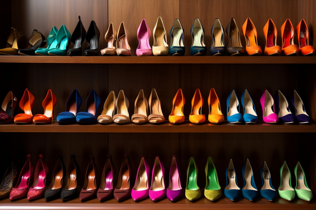 high heels