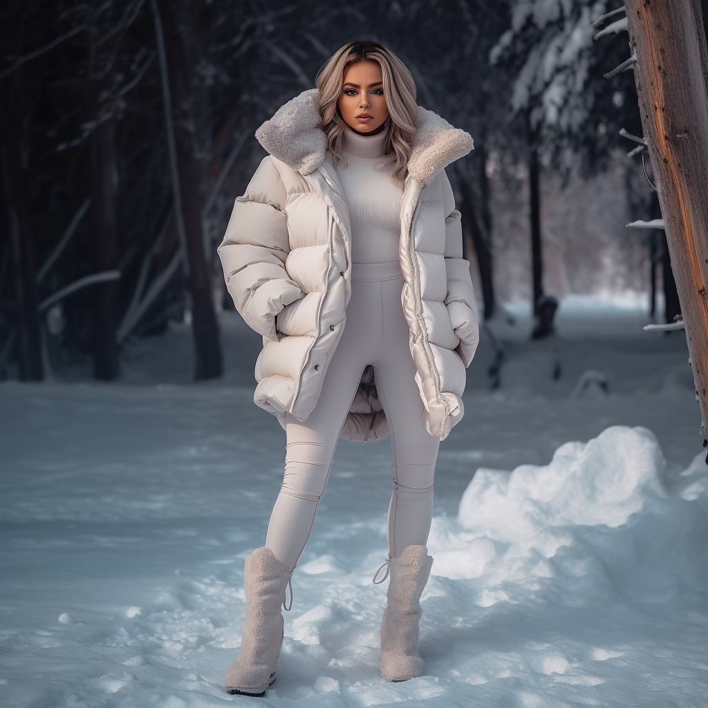 How Can I Match High Heels With A Puffer Jacket For A Winter Look?