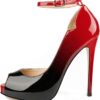 Eithy Women's Platforms Pumps Thin High Heels