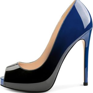 Eithy Women's Platforms Pumps Thin High Heels Shoes for Wedding Party
