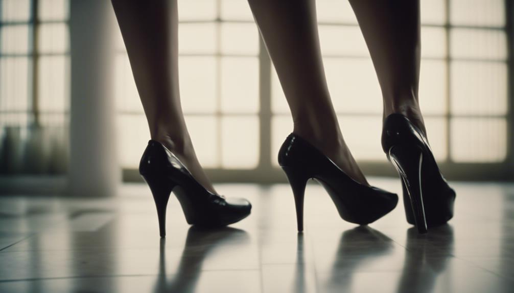 high heels redefine elegance